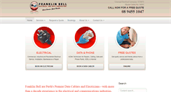 Desktop Screenshot of franklin-bell.com.au